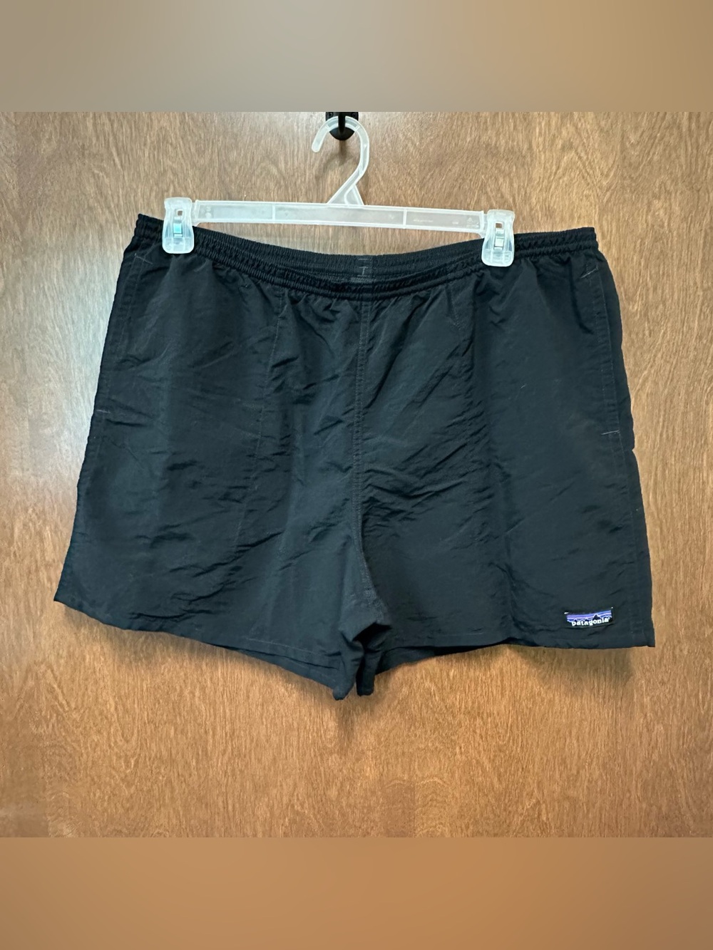 Patagonia Baggies Nylon Shorts Men’s XL 4.5” black hiking outdoor